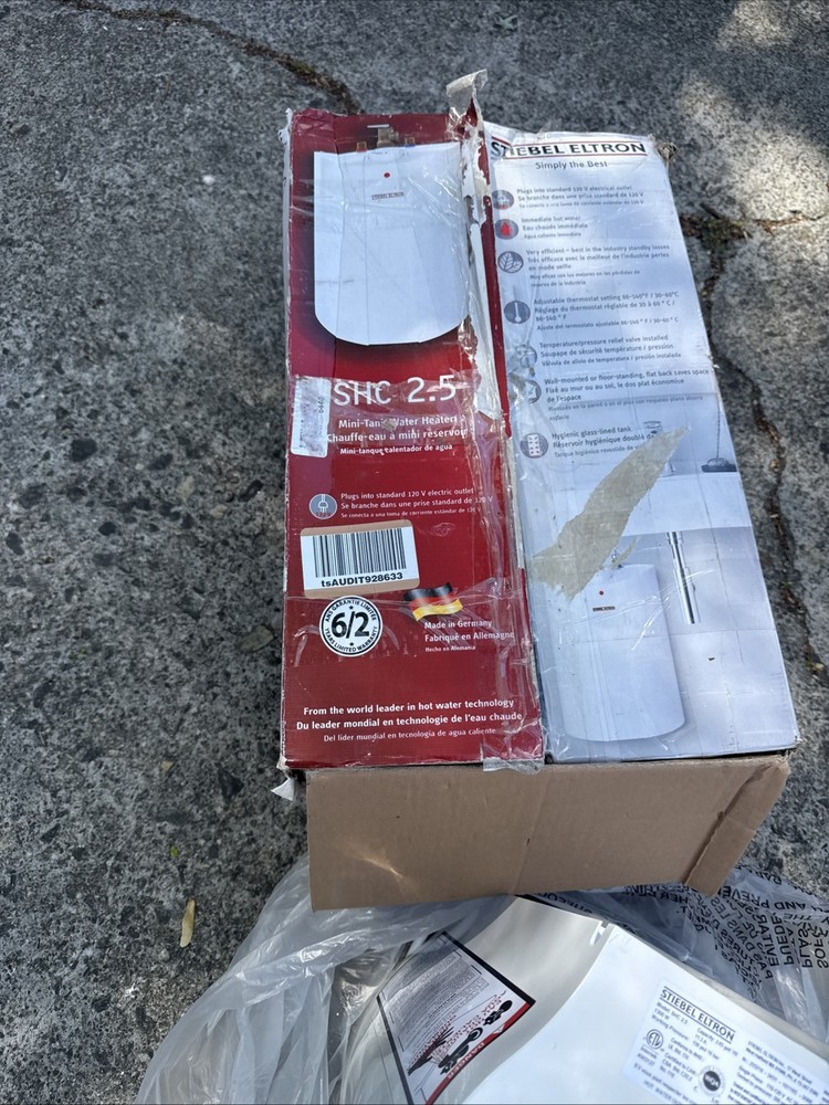 Stiebel Eltron SHC 2.5 Gal. Electric Mini-Tank Water Heater