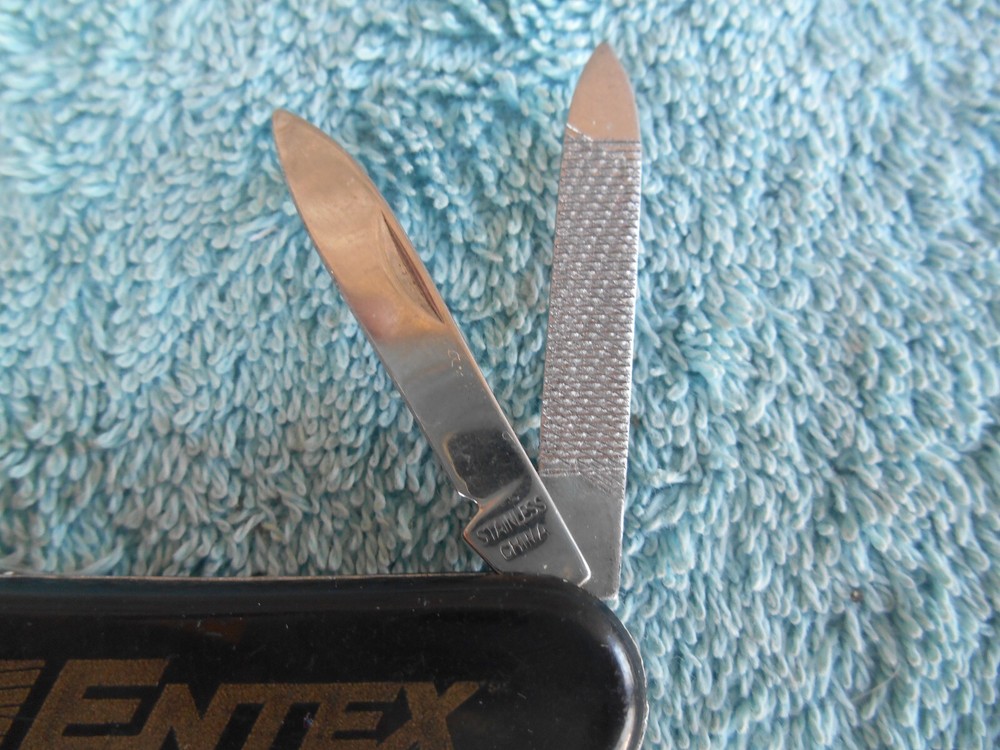 MULTI TOOL POCKET Knife 5 Function BLACK Stainless China MICROSOFT ENTEX.