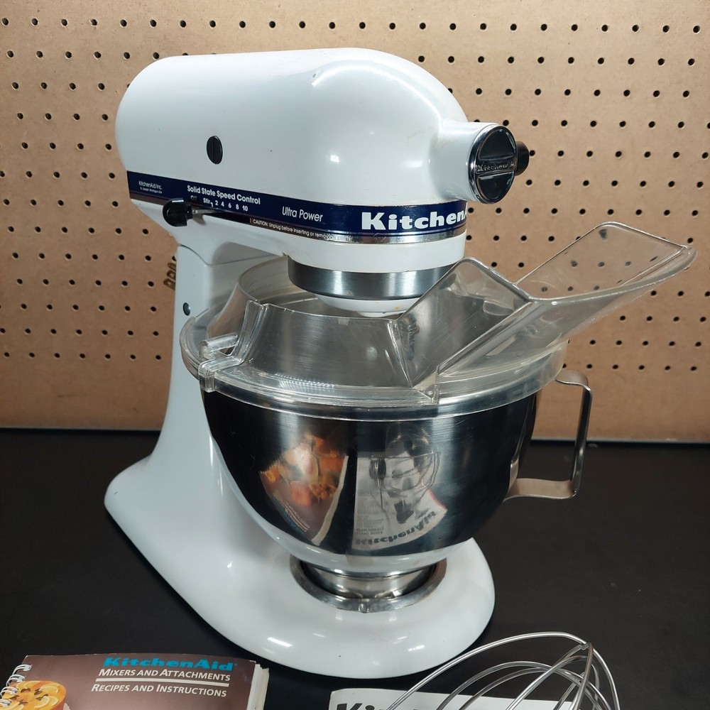 KitchenAid Ultra Power Stand Mixer White Bundle KSM90 Tested