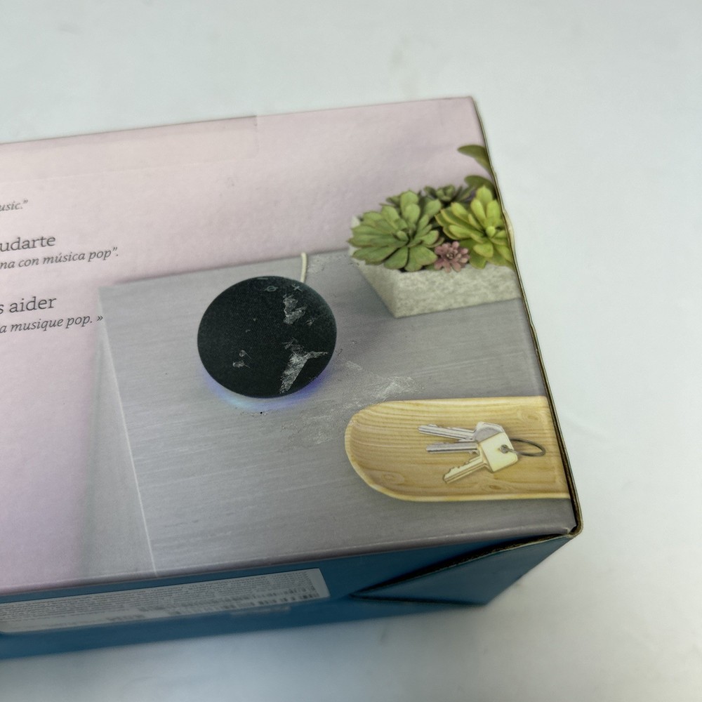 Amazon Echo Dot, 4th Gen. Smart Speaker - Charcoal