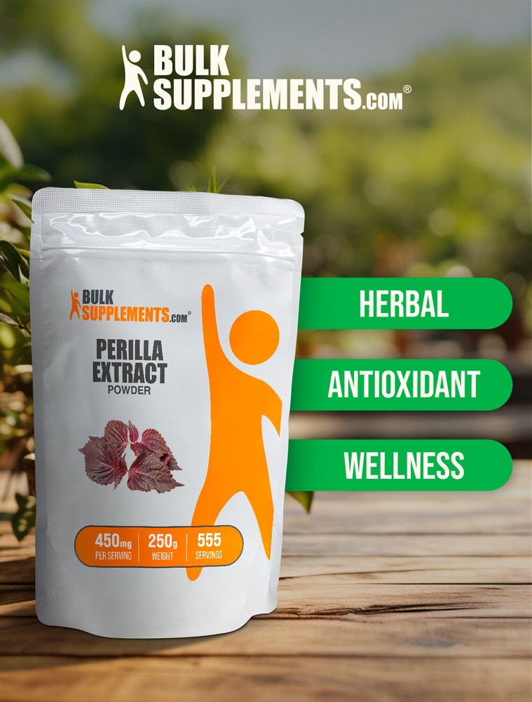 BulkSupplements Perilla Extract Powder - 450 mg Per Serving
