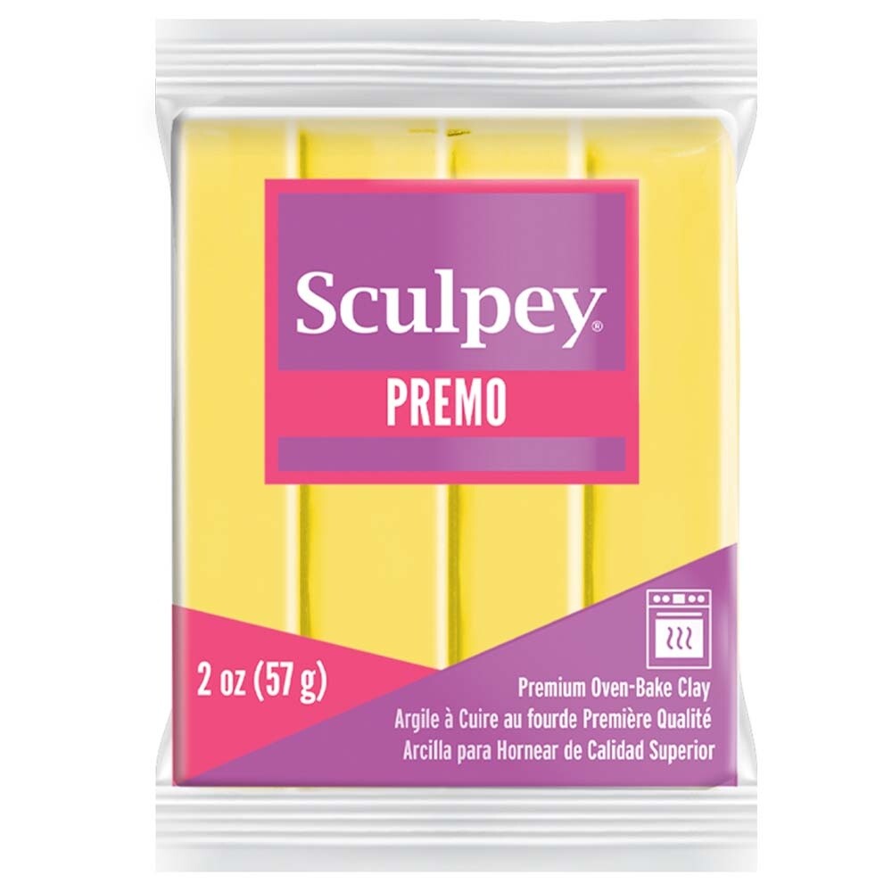 Premo Sculpey Polymer Clay 2oz Sunshine