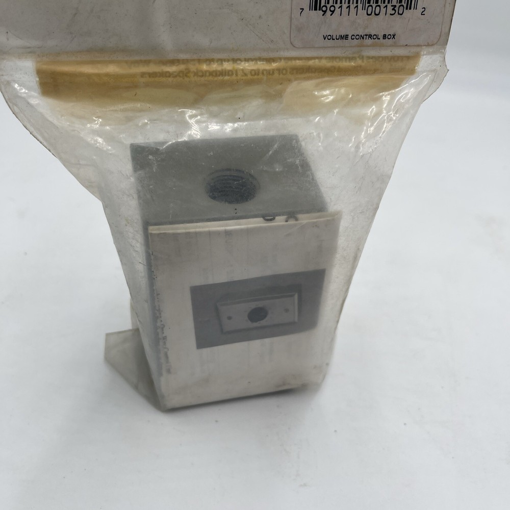 Valcom V-1092 Speaker Volume Control Silver Loudspeaker