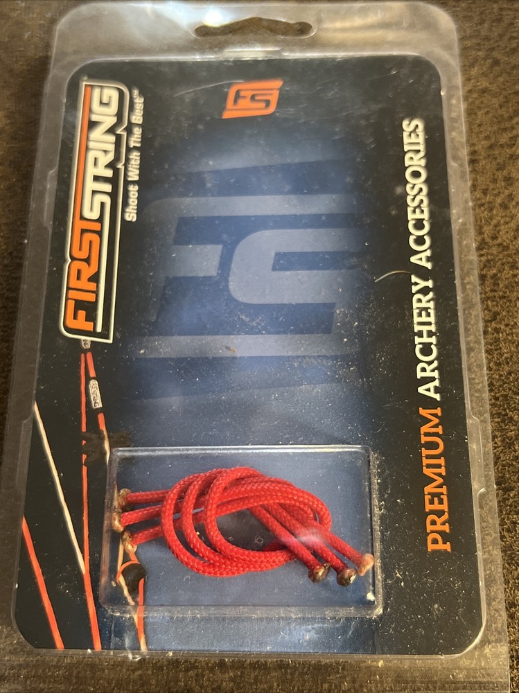 FIRSTSTRING STRING LOOP 3 PACK RED NEW