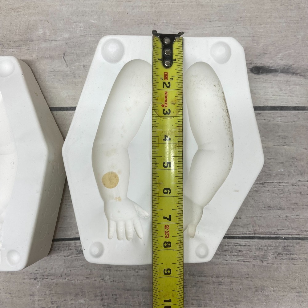 Bell Mold Ceramic Casting Mold Doll Arms #2626