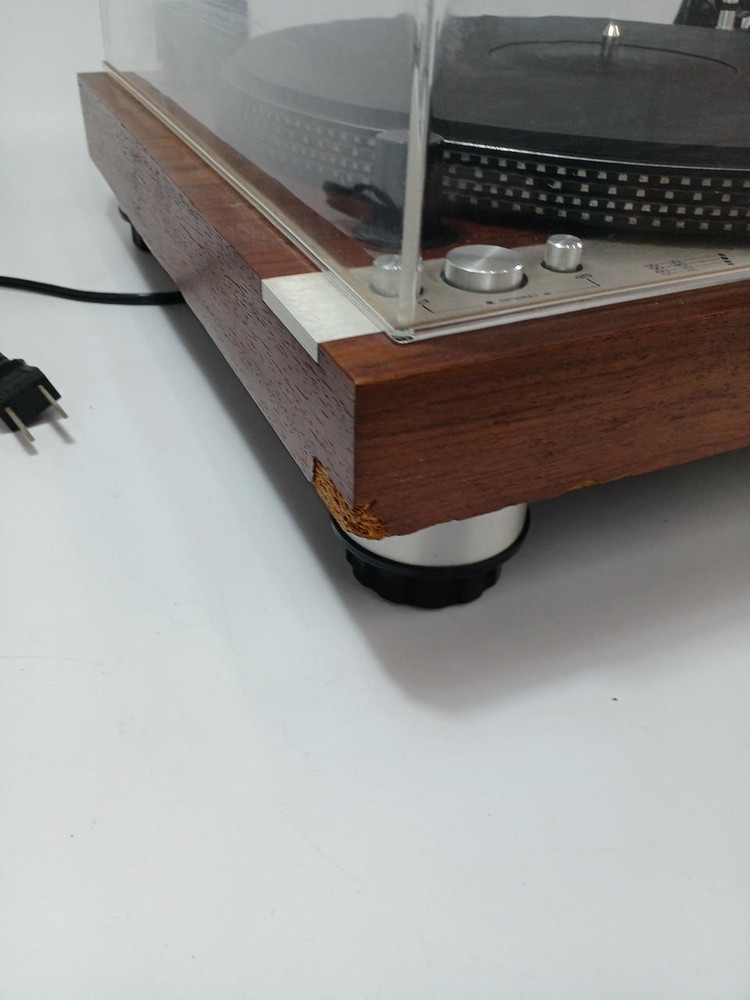 Micro Seiki DD-5 Direct Drive Turntable Record Player Working