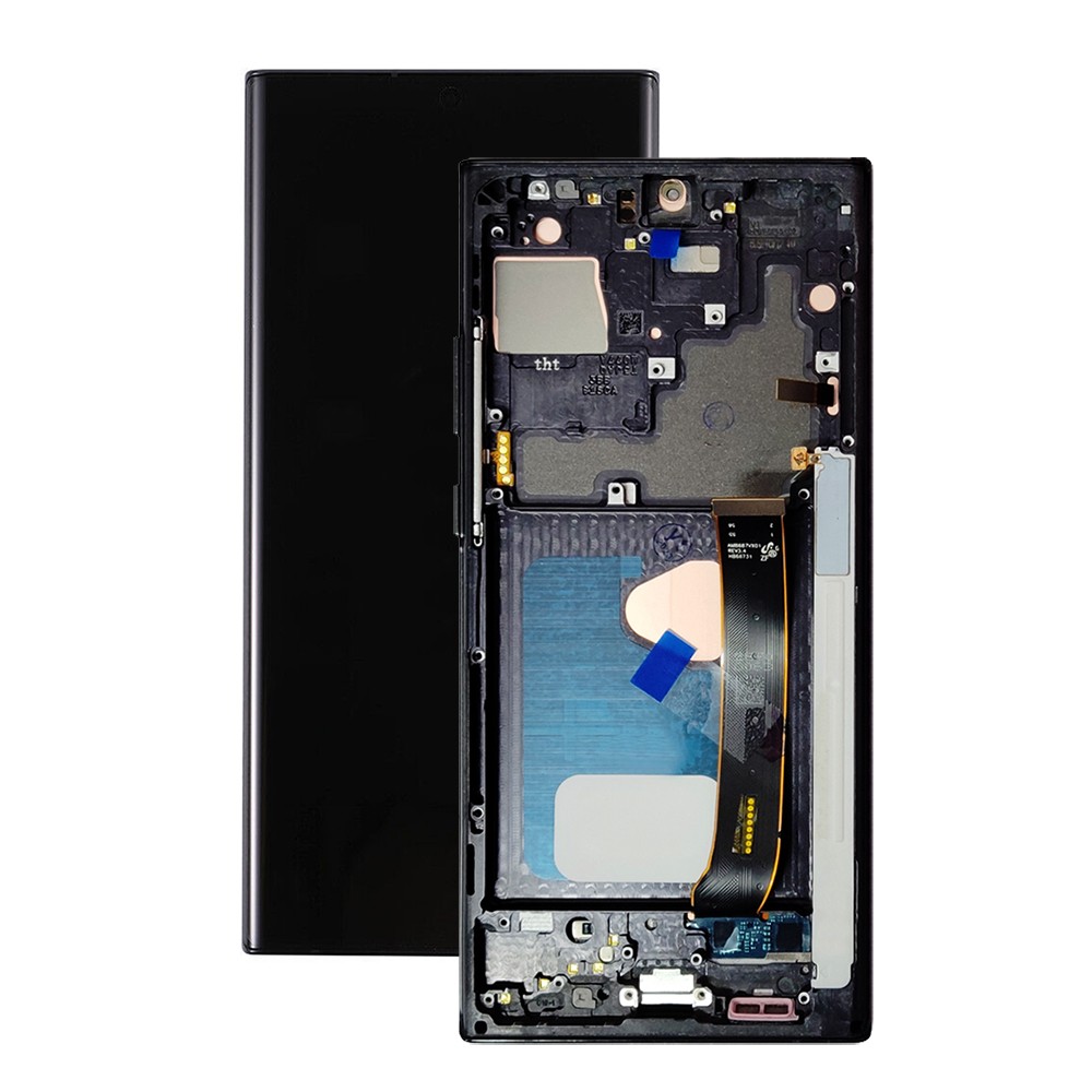 For Samsung Galaxy Note 20 Ultra OLED Display LCD Touch Screen Frame Replacement