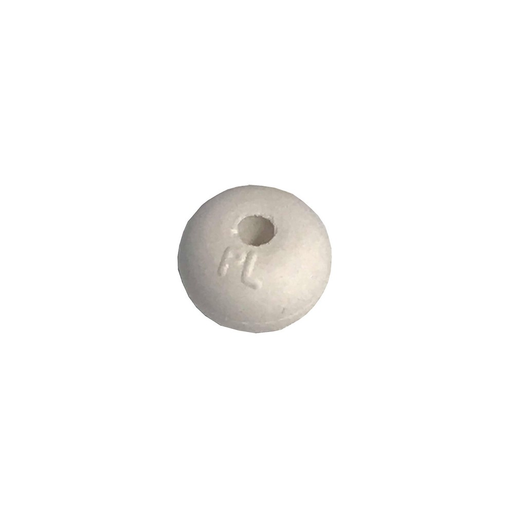 10-Pack of 3/8" White Mini Post Rubbers