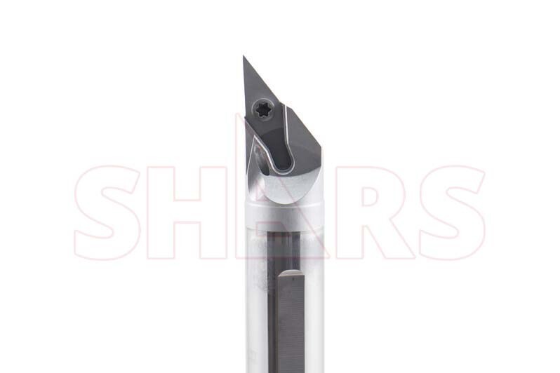 SHARS 3/4" RH SVJBR Coolant Through Indexable Solid Carbide Boring Bar VBMT S]