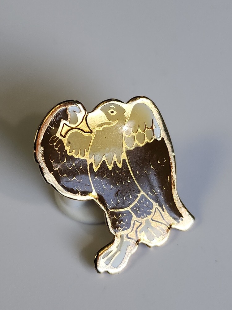 Eagle Flexing Muscle Lapel Pin