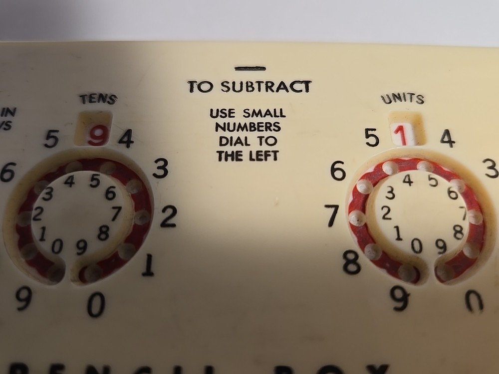 Vintage 1960s Sterling No. 566 Automatic Adding Machine