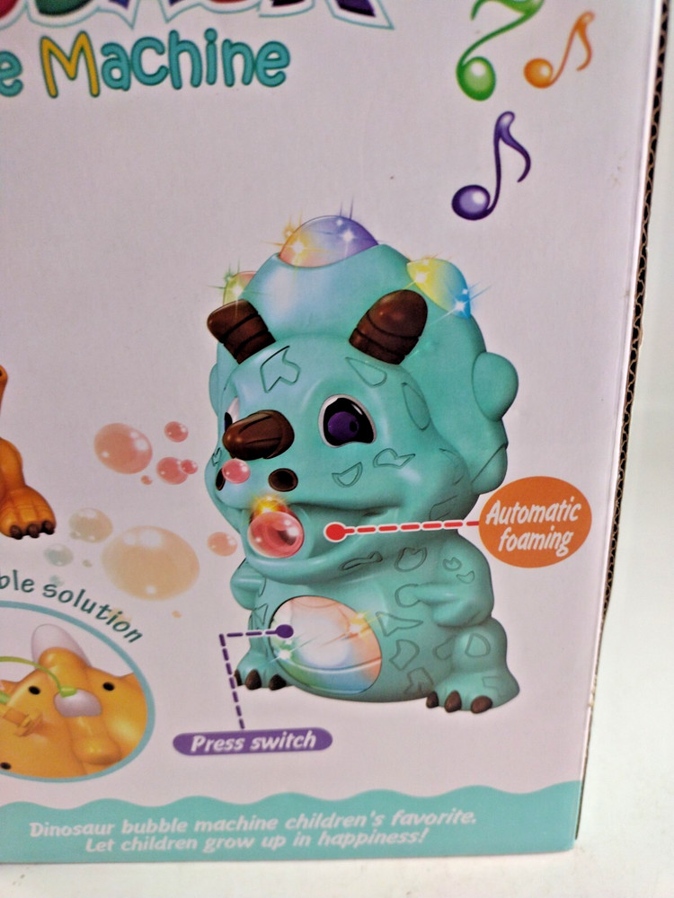 Bubble Maker Automatic Bubble Blower Dinosaur Bubble Machine Dinosaur Fun Bath