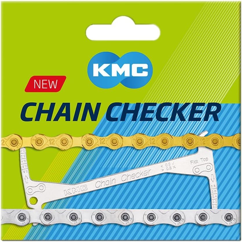 KMC Easy Chain Checker Chain Wear Indicator Tool, Universal, Silver