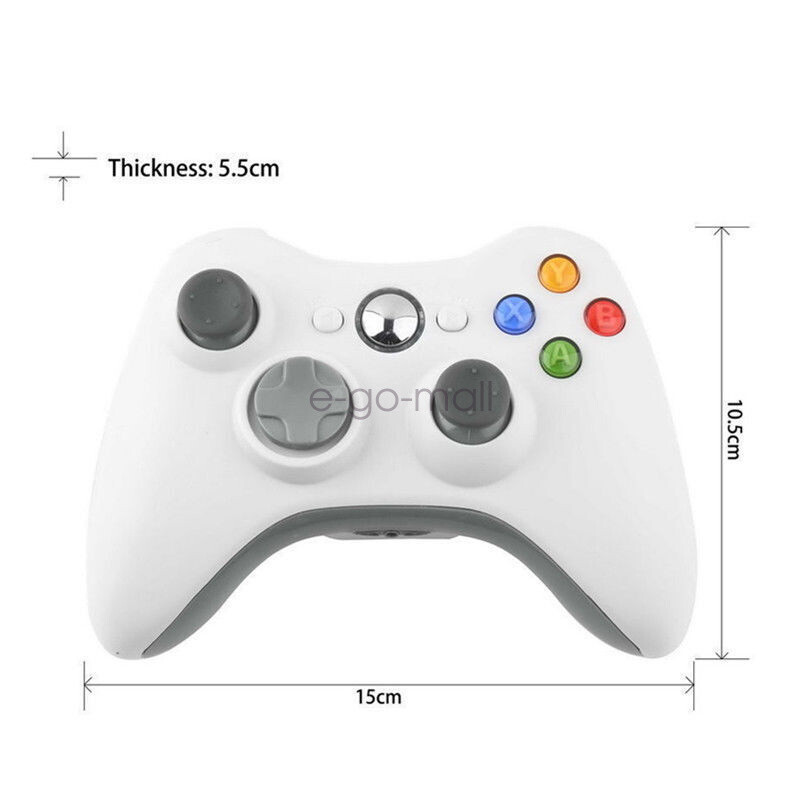 Wired/Wireless Controller Gamepad Remote for Microsoft Xbox 360 Window 7 8 10 11