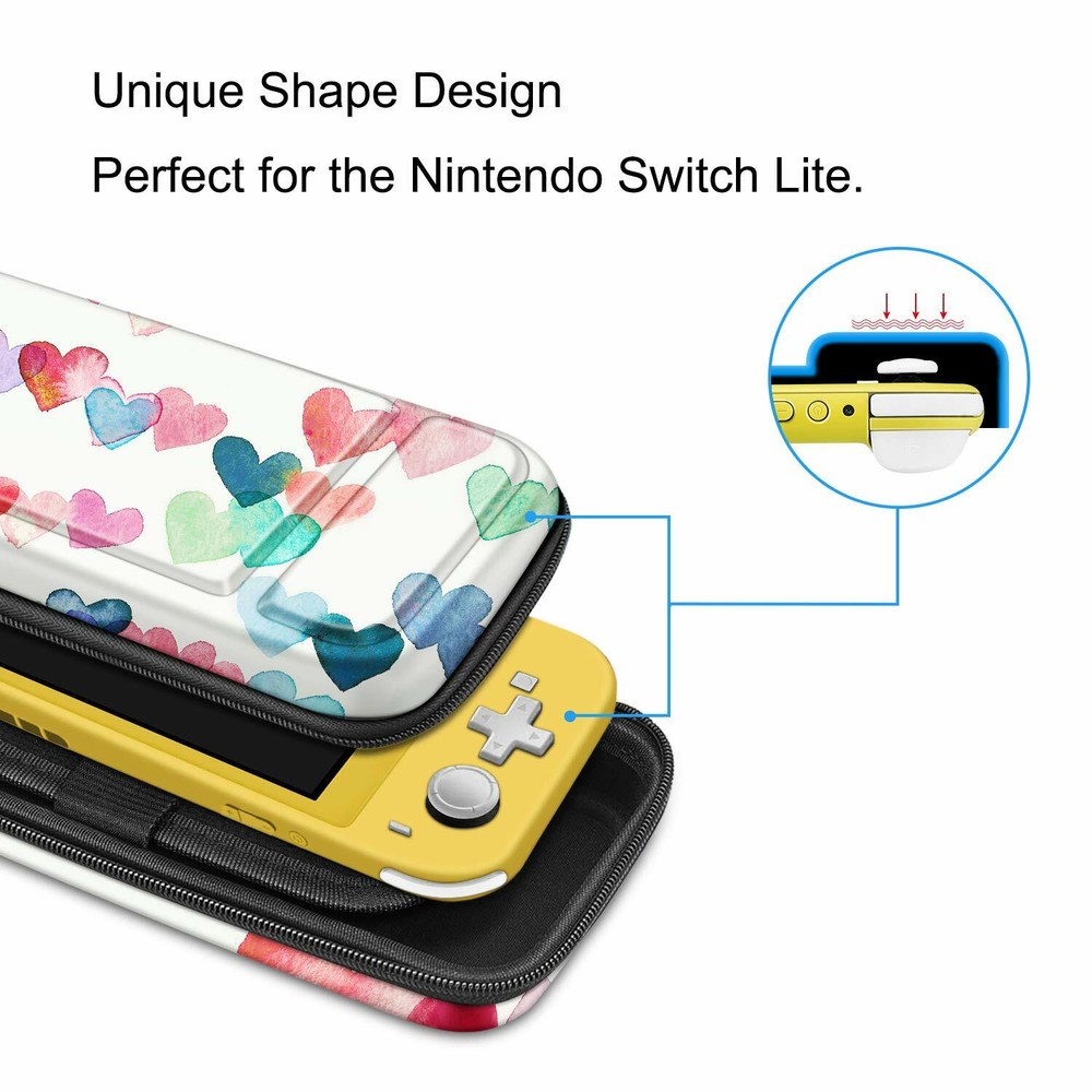 For Nintendo Switch Lite (2019) Case Protective Hard Shell Travel Carrying Bag