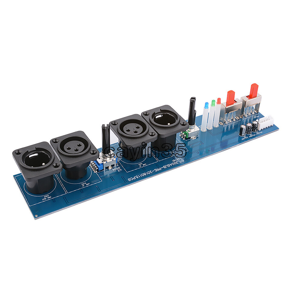 Subwoofer Amplifier Preamp Board Preamplifier Frequency Phase Satellite Speaker