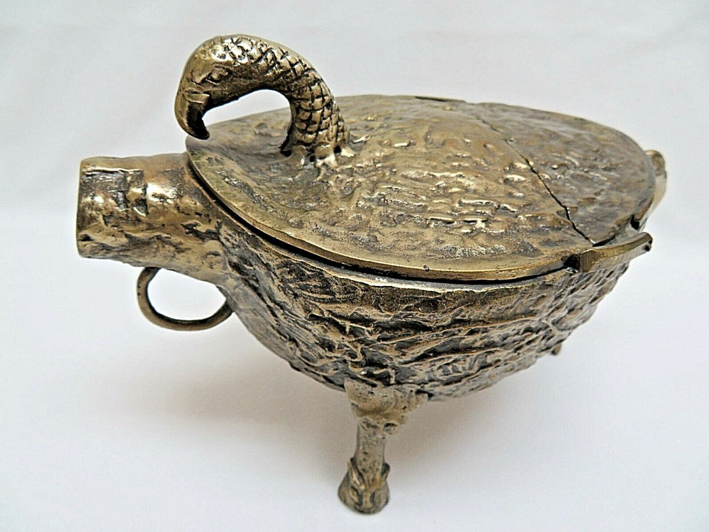 Vintage Metal Incense Censer Burner