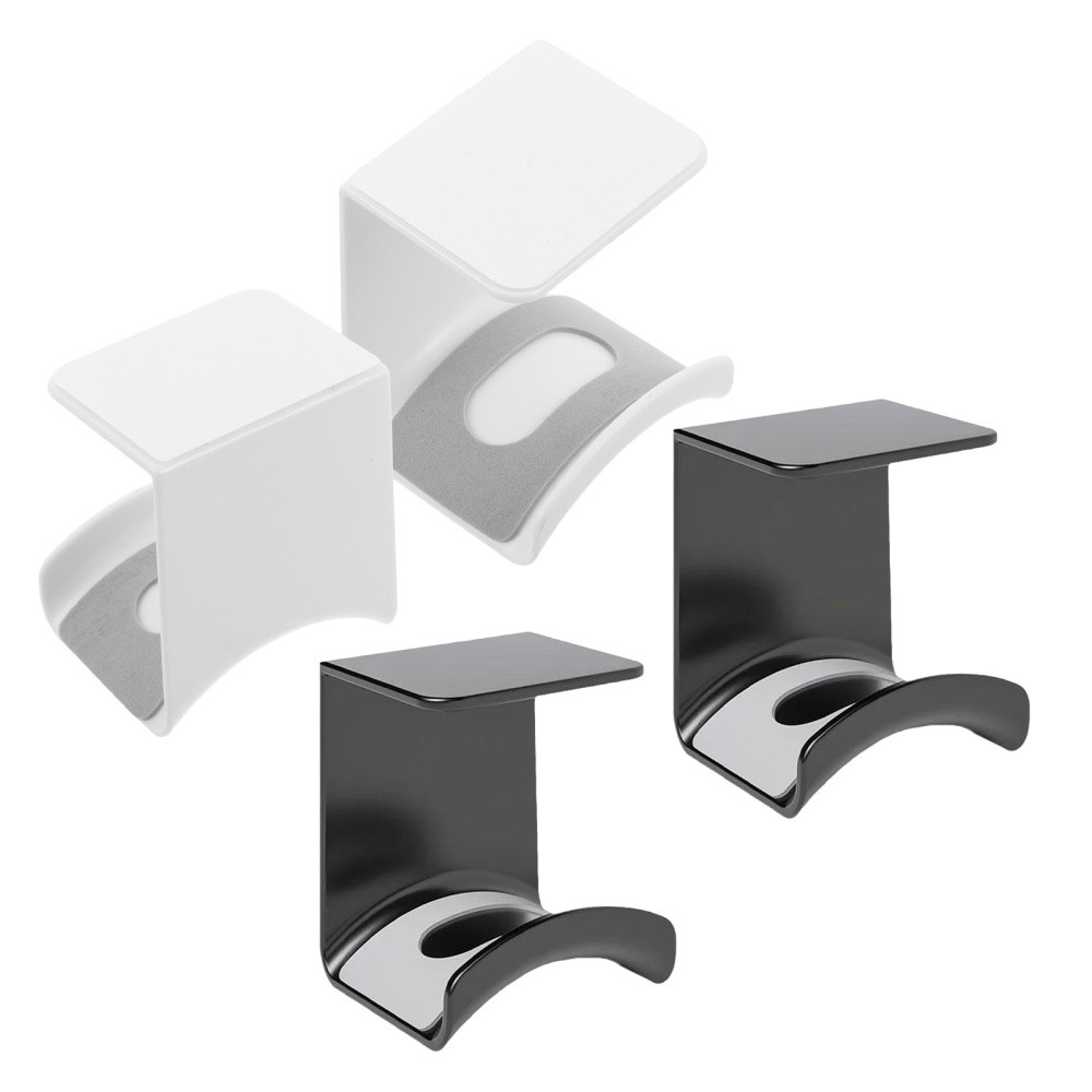 4 Pcs Under Desk Headphone Stand Classroom Accessories Wall Mount