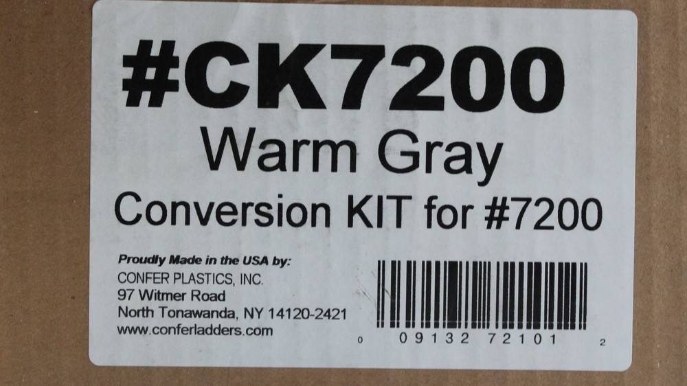 Confer Plastics CK7200 Warm Gray Conversion Kit for 7200 Roll-Guard Pool Ladder