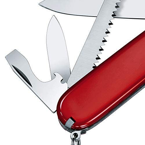 Camper 13 Function Swiss Army Pocket Knife Red Medium Pocket Knives