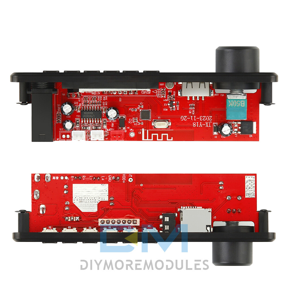 50W Amplifier Bluetooth MP3 Player Decoder Board DC6-18V FM Radio TF Car kit