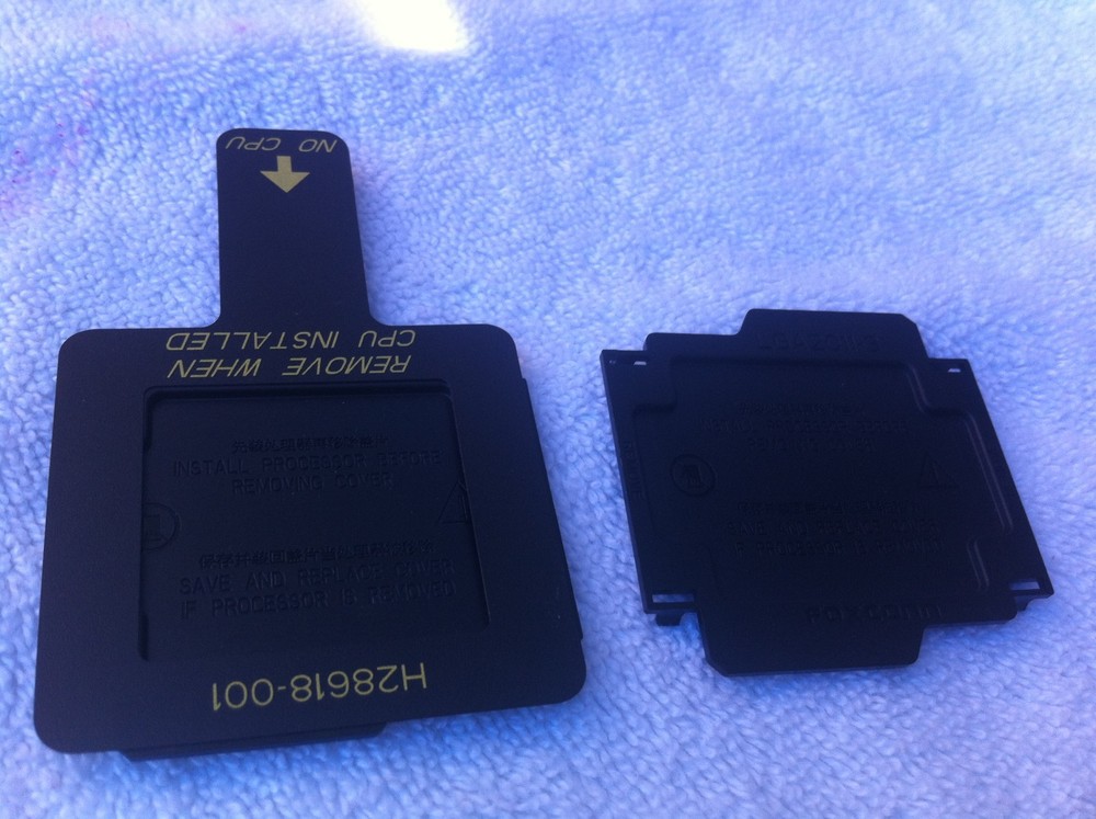 5 pcs FOXCONN  LGA2011-3   LGA2011-V3  CPU SOCKET COVER  ORIGINAL-BLACK