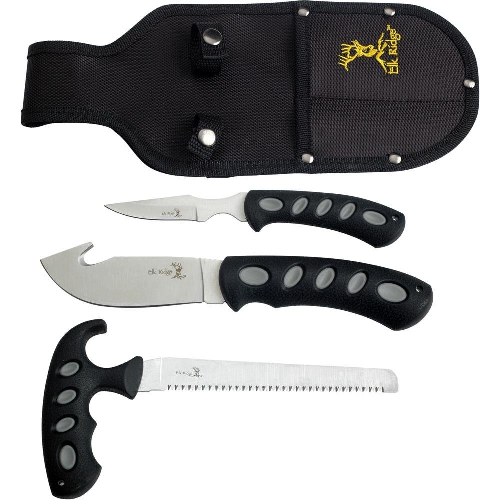 New Elk Ridge Hunting Set Fixed Blade Knife ER-252