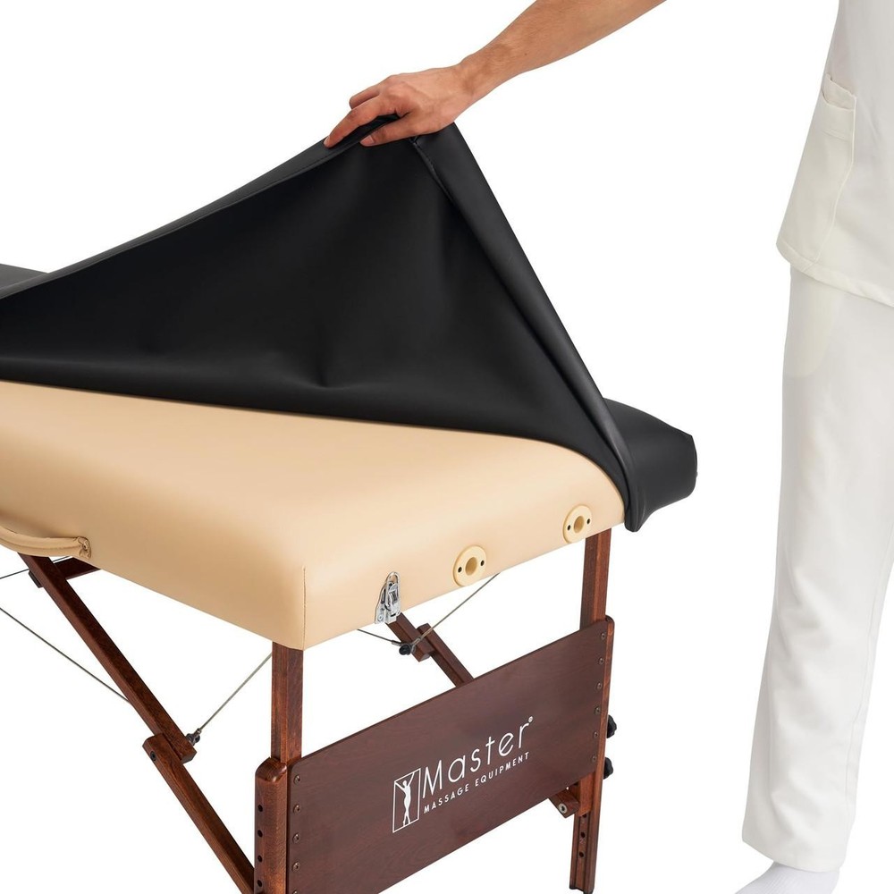 Massage Table Protection Cover-Replacement Cover Protector Black