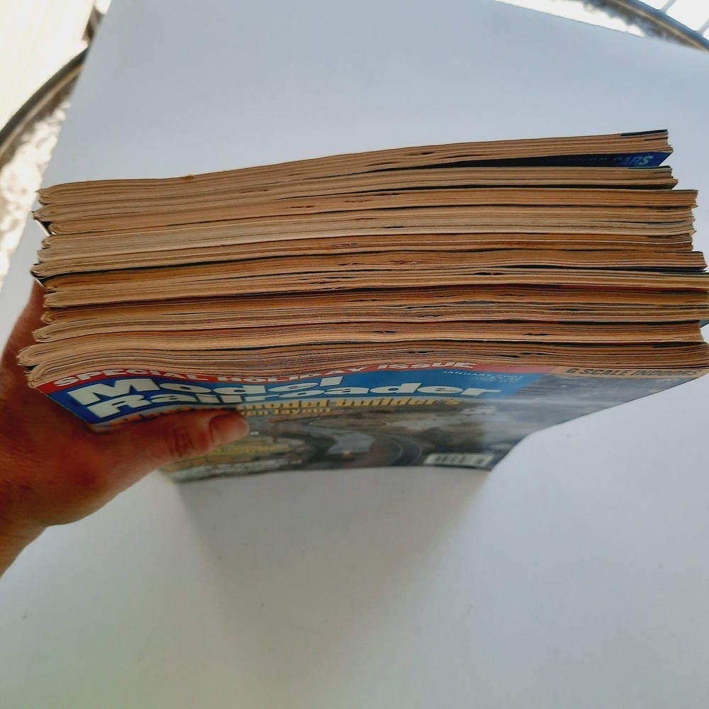 Model Railroader Magazine - Full Year 2001 Complete