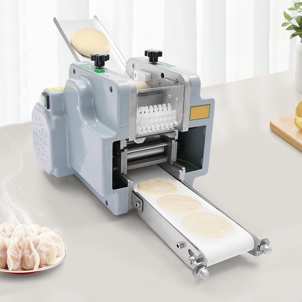 60 Pieces/Min 140W Dumpling Wrapper Maker 9cm Automatic Dumpling Skin Machine