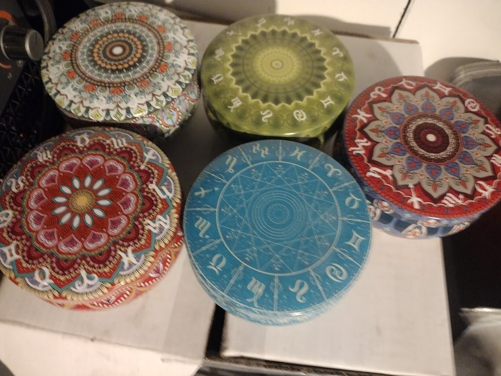 14 PIECE CANDLE CONTAINERS