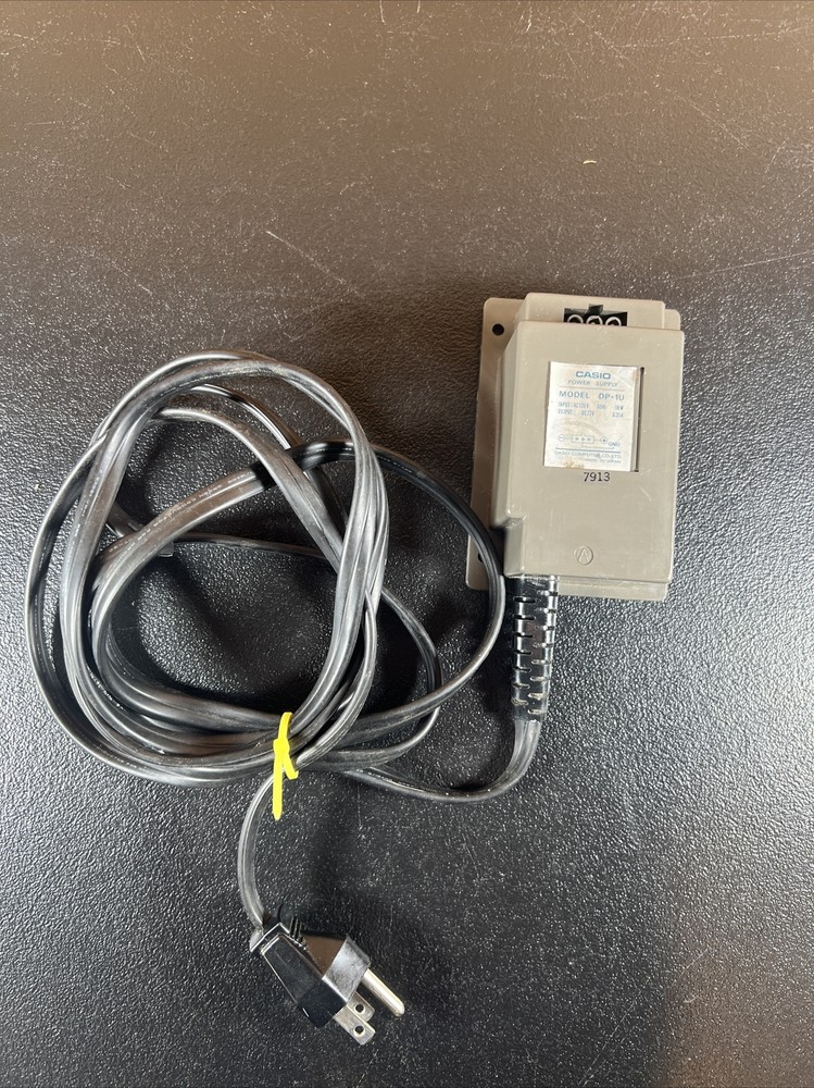 Casio DP-1U Power Supply Input 120V Output DC22V .35A