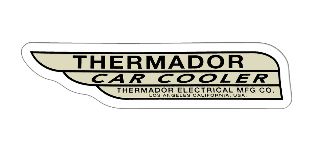 Beige THERMADOR Sticker