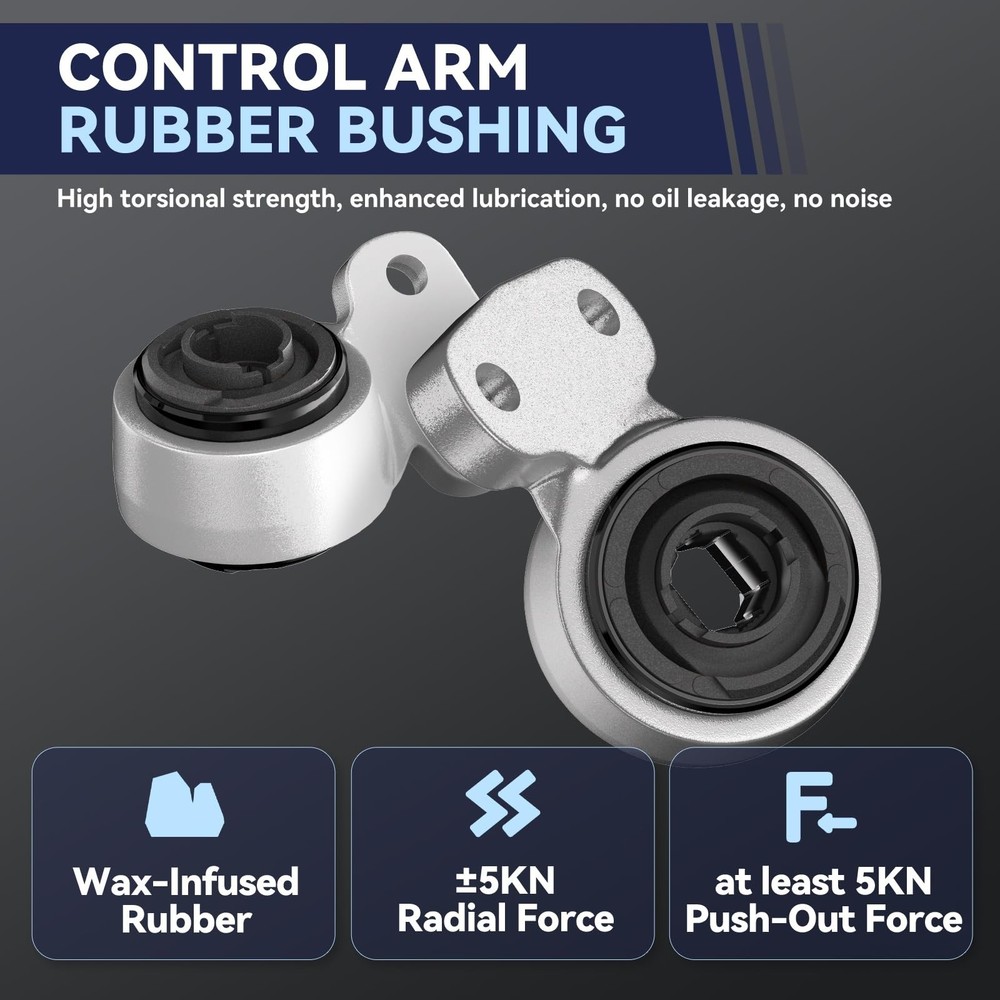 Front Suspension Kit E46 Lower Control Arm E46 Tie Rod Ends Sway Bar Links St...