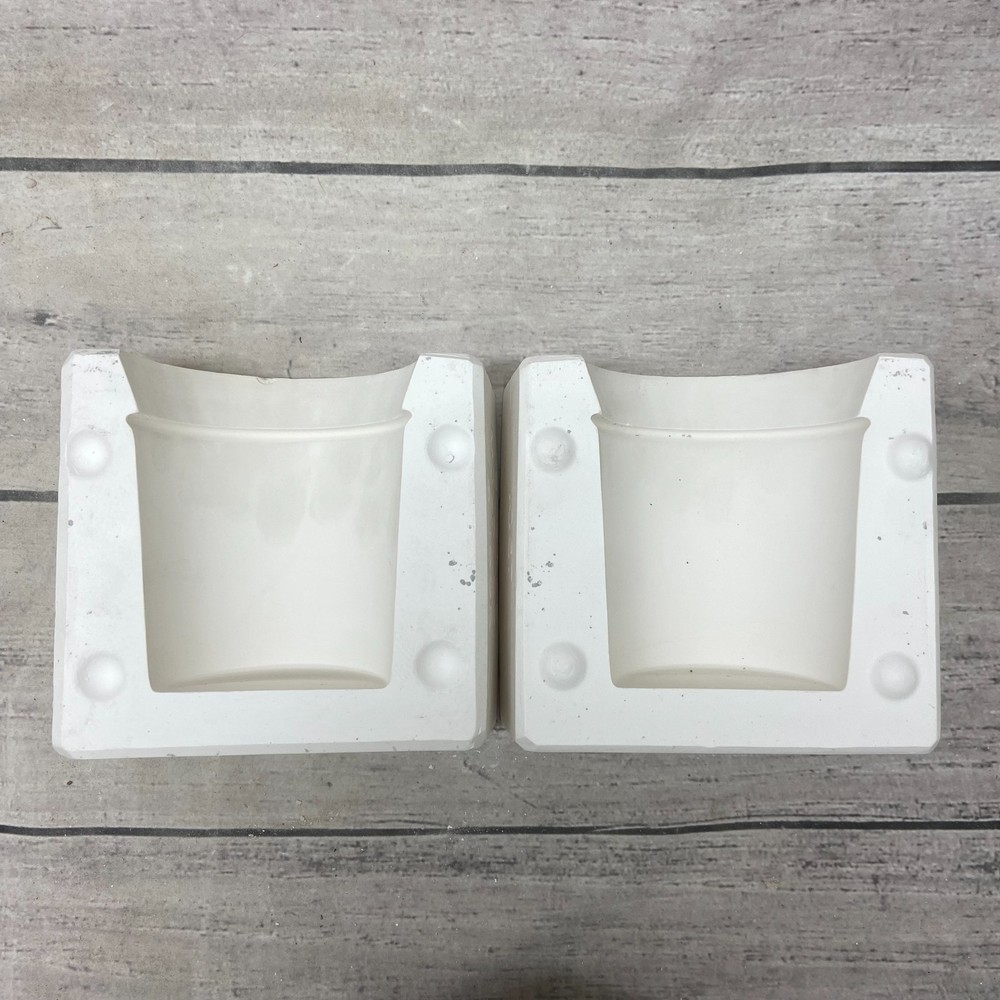 Vintage 1995 Boothe Mold Ceramic Casting Slip Mold Plain Base Dish Bowl #1067
