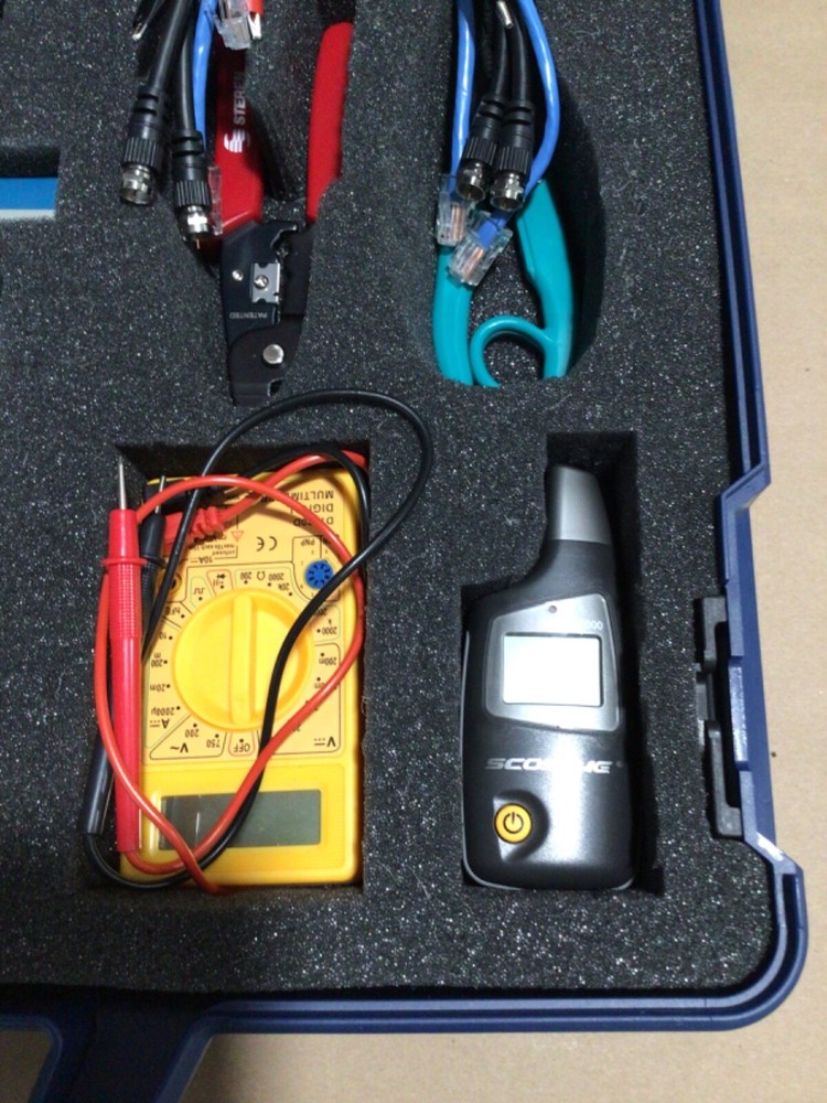 C-Tech Training Tester Case system kit home audio ?? copper cable ??