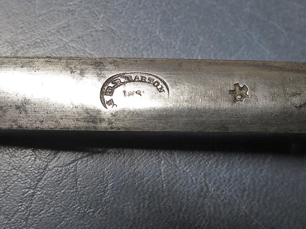 D.R. BARTON 5/8 INCH EXTRA LONG SQUARE EDGE MORTISE CHISEL BEAUTIFUL HANDLE