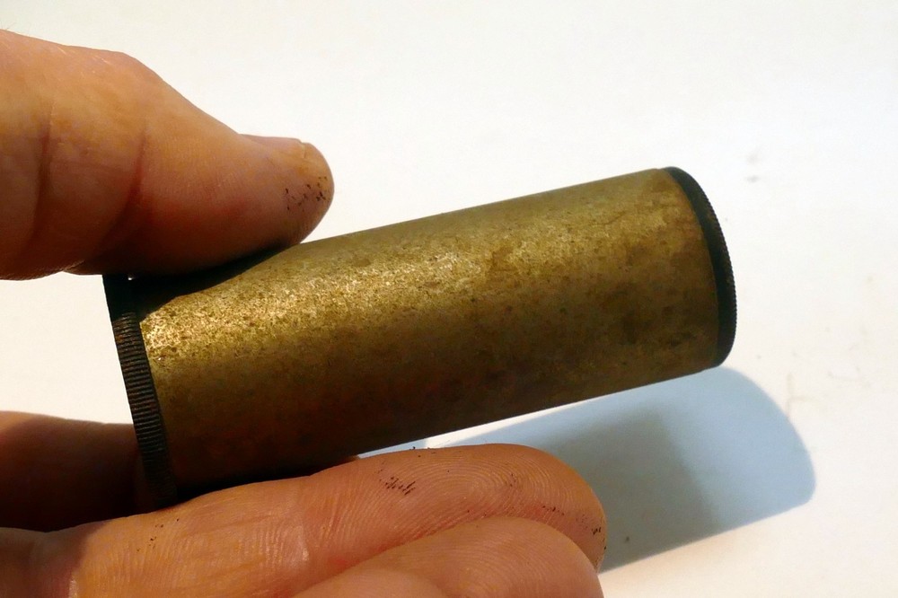 ERNST LEITZ WETZLAR PERIPLAN OK. 4x MICROSCOPE EYEPIECE 1"