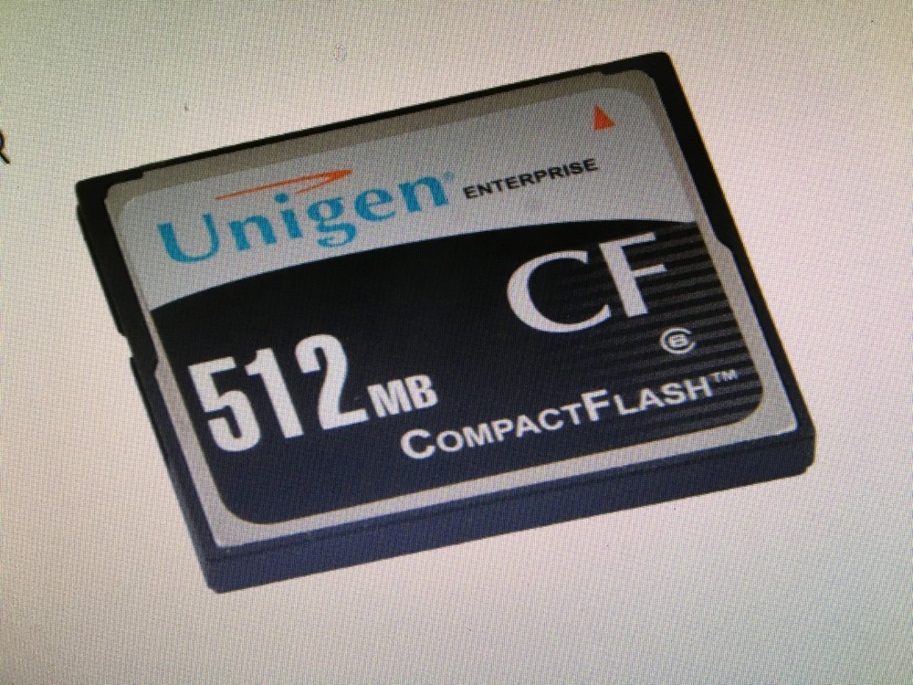 Unigen 512MB Compact Flash CF Card