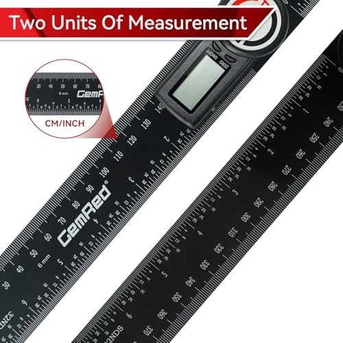 Digital Protractor Digital Angle Finder Ruler Black