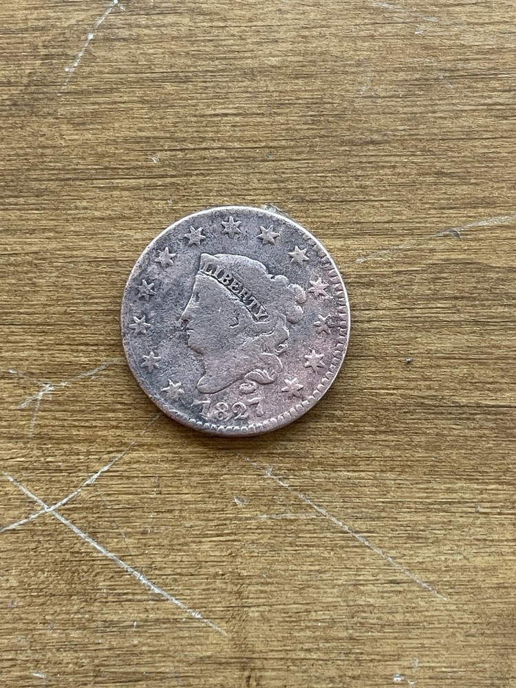 USA Coronet Head Cent- 1827