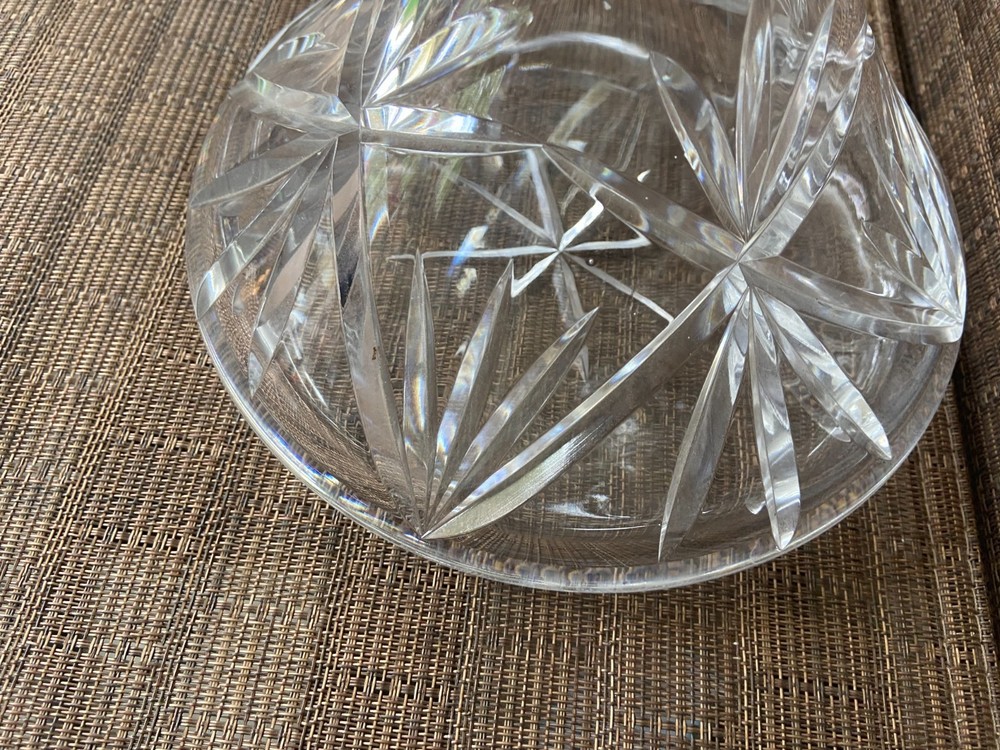Cut Crystal Ships Decanter 12.25" Lenox ?