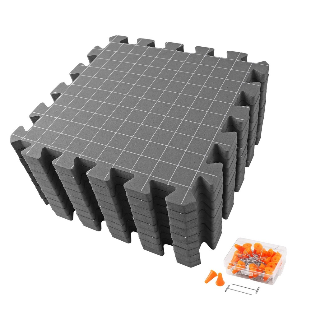 GBtroo Blocking Mats for Knitting[9-Pack], Extra Thick Blocking Boards with G...