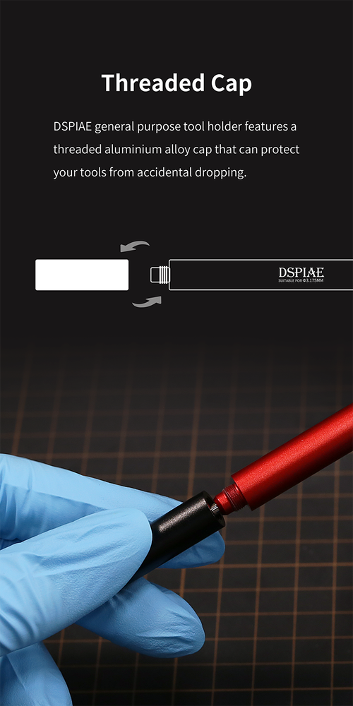 DSPIAE 3.175mm Universal Clamp Handle AT-EH - US