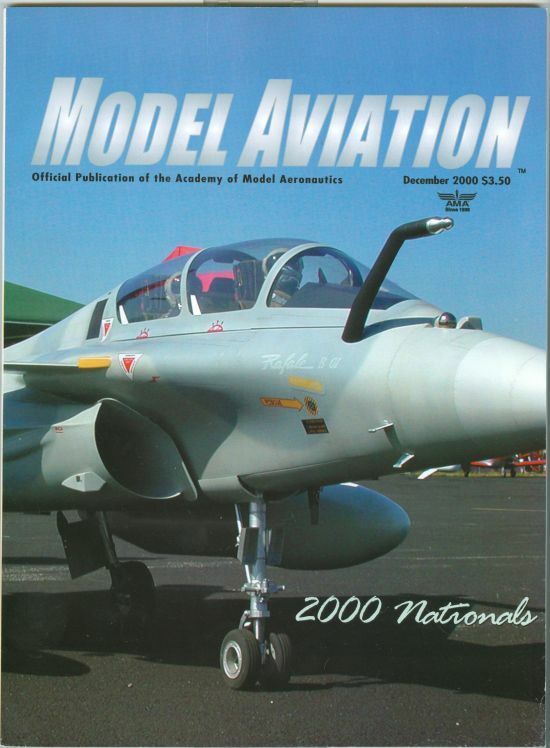 MODEL AVIATION Magazine December 2000 Full US Nationals coverage
