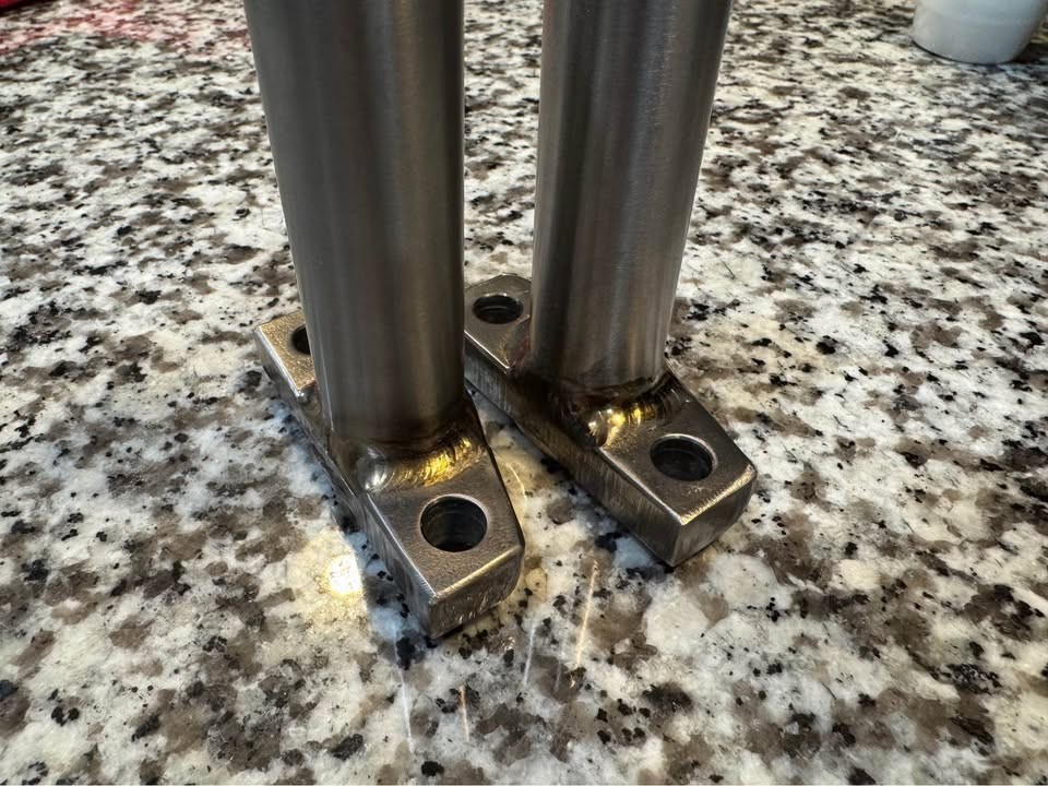 Suzuki LTR450 Titanium Nerf Bar Peg Mounts