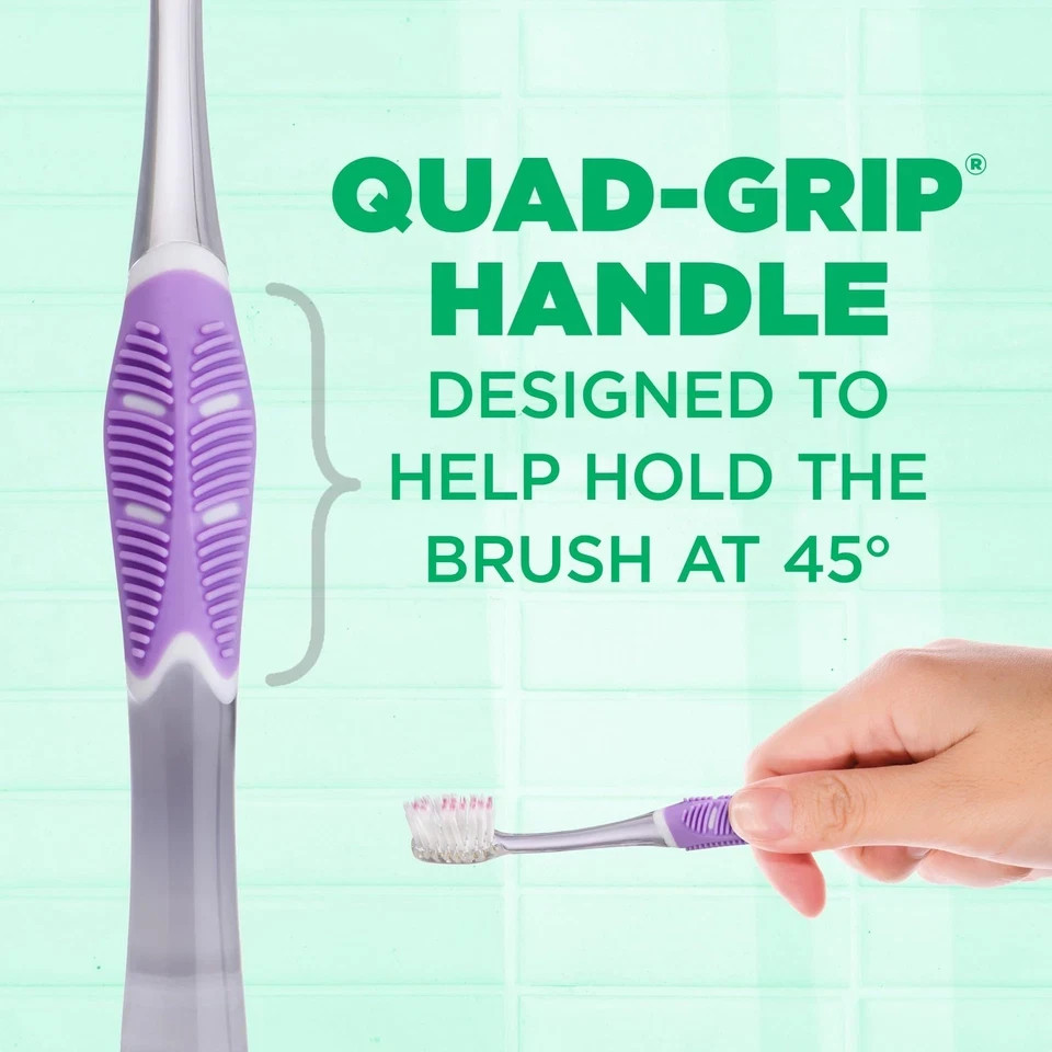 Technique Deep Clean Sensitive Toothbrush, Compact Head & Ultra Soft Tapered Bri