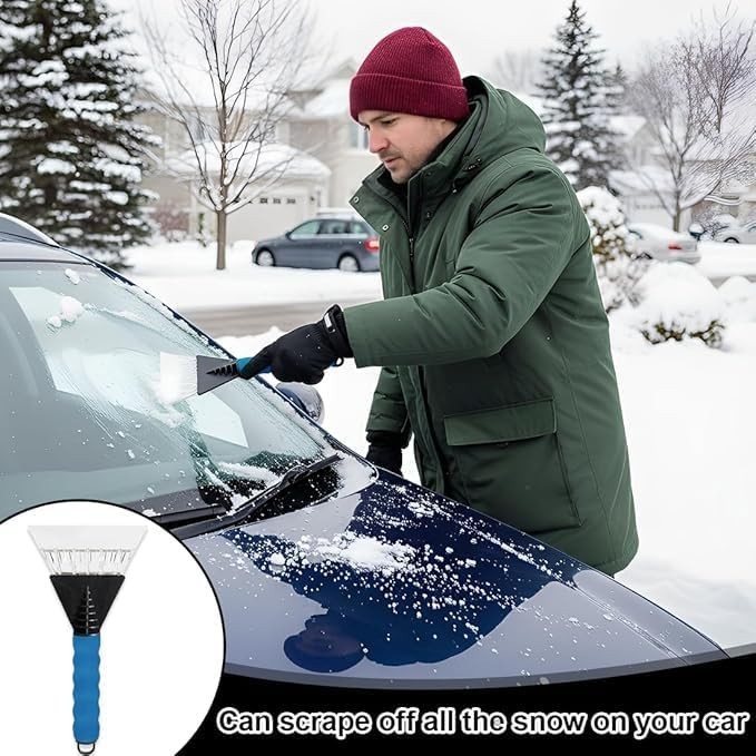 BLUECOL - Premium Ice Scraper ~ WINTER ESSENTIAL