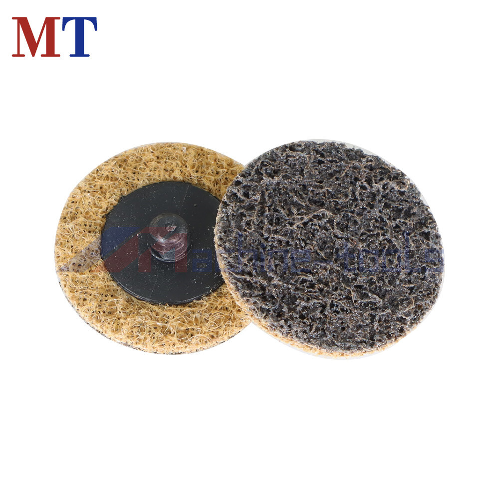 50 Pack Coarse Surface Conditioning Discs 2" Roll Lock Die Grinder Sanding Pads