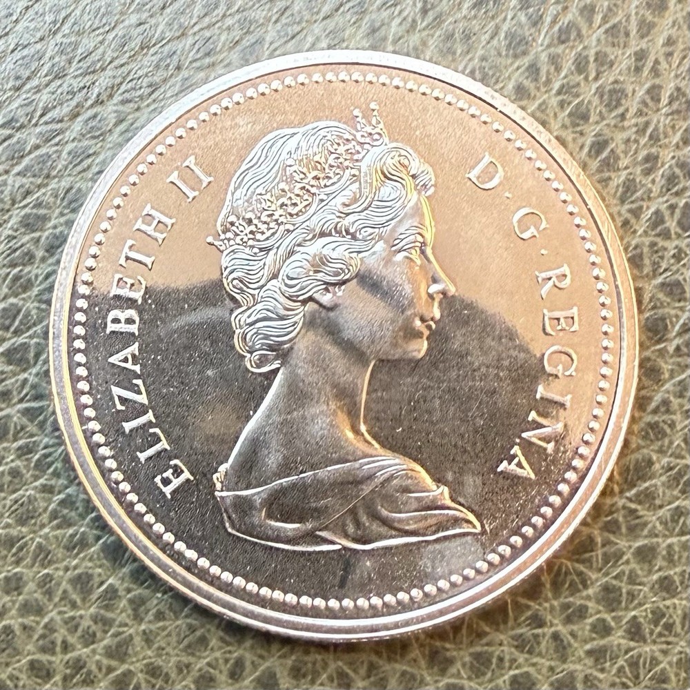 1975 Canada Silver Dollar 50% Silver Calgary Stampede